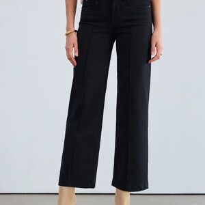 FDJ Olivia Wide-leg Denim Black